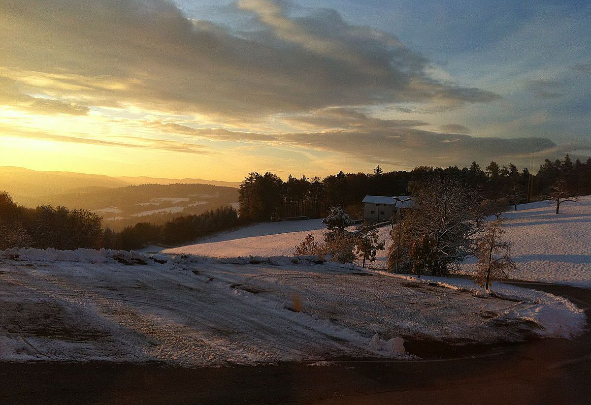 Winterlandschaft Wienerwaldhof