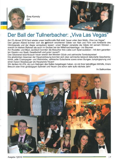 Tullnerbacher Ball 2017